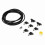 10 Stück TurboVac-Fitting-Set 180psi schwarz 1/8–1/4 Zoll 5