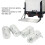 4PCS Trailer Roller for Lift Gate 50mm Heavy Duty Support Bed Elevator 12