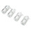 4PCS Trailer Roller for Lift Gate 50mm Heavy Duty Support Bed Elevator 16