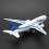 Alloy Electronic Airplane Miniature Model Pull 15