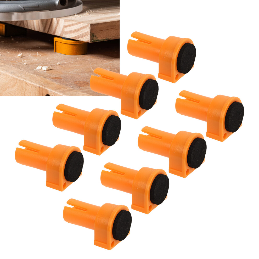 8Pcs Nylon Bench Dogs With Eva Brake Inserts, 20Mm, Non-Slip, Woodworking Clamp Accessories 4651338597821