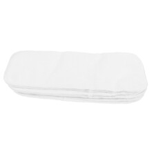 Baby Cloth Nappy Liners Pack of 8 Reusable Organic Cotton Diaper Inserts for Newborns and Toddlers