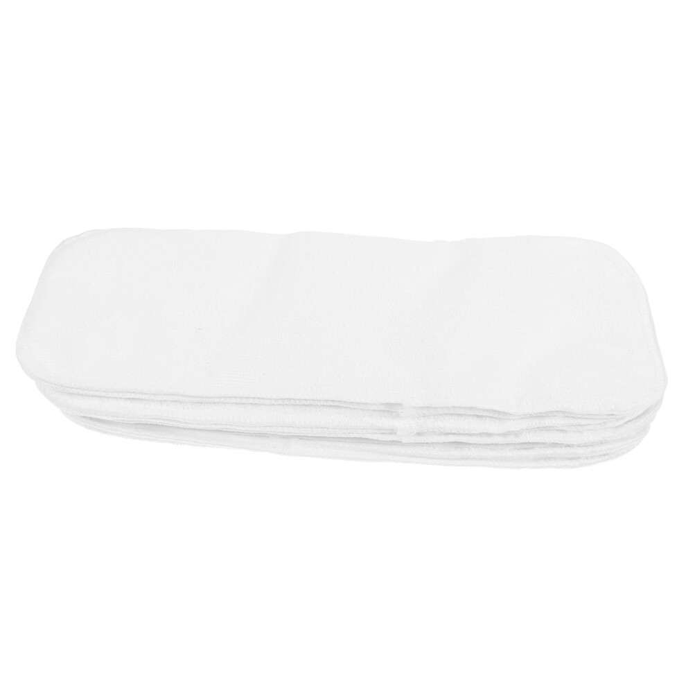 Baby Cloth Nappy Liners Pack of 8 Reusable Organic Cotton Diaper Inserts for Newborns and Toddlers