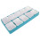 Stackable Watch Parts Container 5 Compartments Acrylic Rubber Blue for Crafts 14