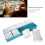 Stackable Watch Parts Container 5 Compartments Acrylic Rubber Blue for Crafts 3