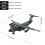 22mm/8.7in Alloy Aircraft Diecast Model Airplane 7