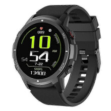 (Black) S52 1.39-inch TFT Screen Smart Watch Multifunction Sports Fitness Watch with Heart Rate Monitoring
