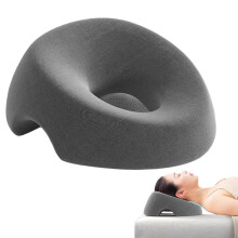 Massage Facial Cradle Pillow with U Shape Hole, Home and Spa Headrest Cushion for Massage Table, Bed, and Salon Use
