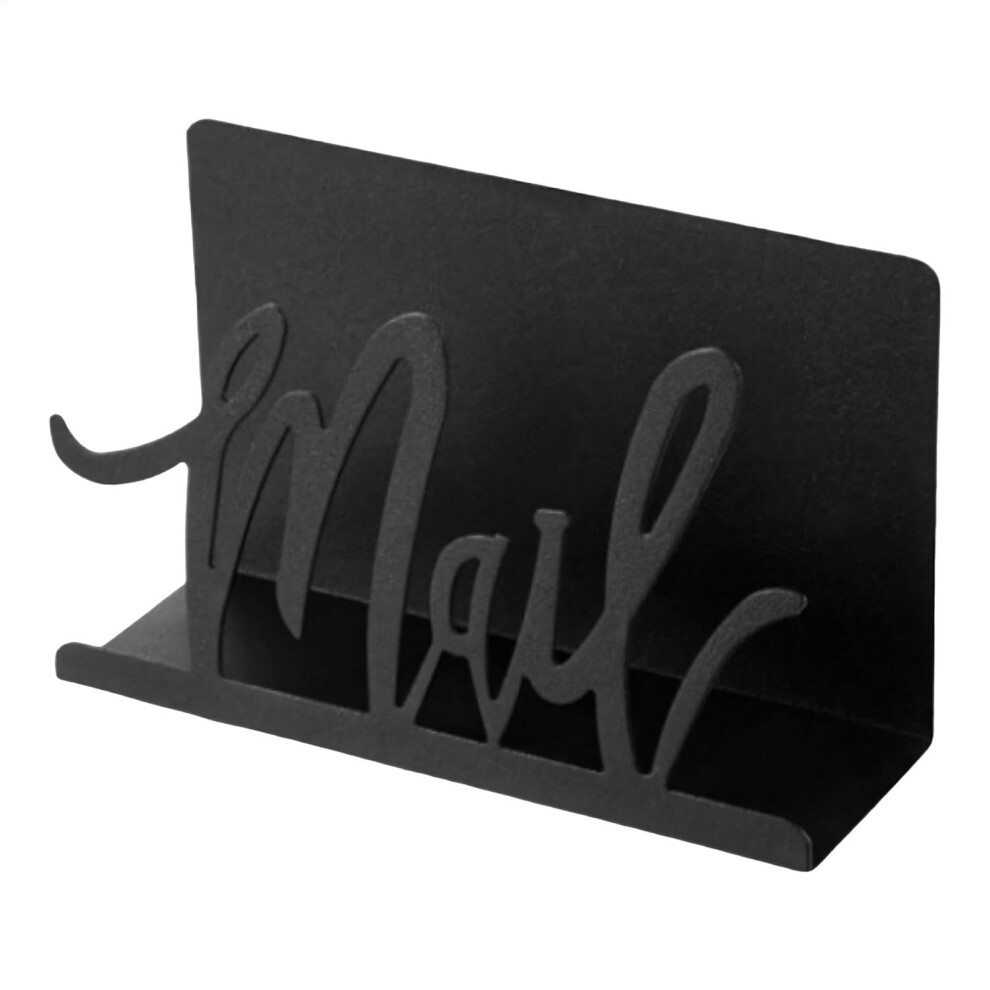 Briefaufbewahrung, Schwarzer Desktop Brieforganisator für Zuhause, Vertikale Ablage für Postkarten und Dokumente, 5 Fächer-image-OPC-PJHCCBP-NEW