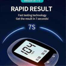 Hemoglobin Meter Hemoglobin Tester Hemoglobin Test Kit Glucometer Measure Blood Sugar, 50 Test Strip