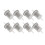 8PC Diesel Fuel Filter Replacement for Webasto Air Heater 4mm Hose 14