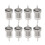 8PC Diesel Fuel Filter Replacement for Webasto Air Heater 4mm Hose 15