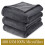 Imperial Rooms 200x240cm Grey - Faux Fur Warm Fleece Blanket 310GSM 4