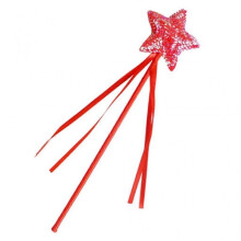 (Red) Star Sequins Magic Stick Cosplay Props Girl Costume Wand Party Props