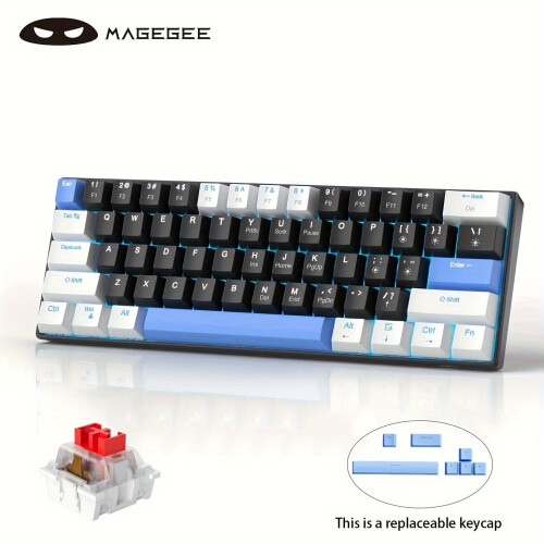 Marklife P50 Mini Thermo-Etikettendrucker ohne Tinte, blau B