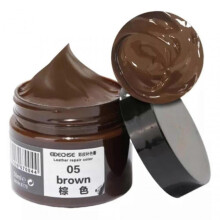 (Brown) Leather Repairing Paint Paste Easy Using Leather Repairing Paste for Car Seats Furniture