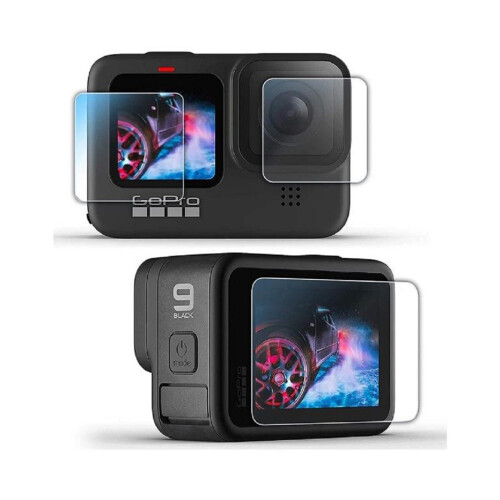 Γενικό GoPro Hero 9 Γυάλινη Προστασία Οθόνης και Φακού Διάφανο