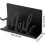 Letter Holder - Black Desktop File Organiser with Vertical Display Slots for Post Card and Document Storage 4