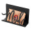 Letter Holder - Black Desktop File Organiser with Vertical Display Slots for Post Card and Document Storage 1