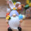 (T267A) Dwarf-Doll Figurines Easter Home-Decor Farmhouse-Rustic Cute Easter Rabbit 3
