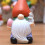 (T267C) Dwarf-Doll Figurines Easter Home-Decor Farmhouse-Rustic Cute Easter Rabbit 4