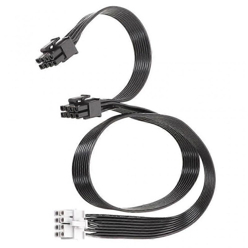 (Pair) PCIe 8pin To 6+2Pin Power Supply Cable GPU 8 Pin To 8pins PSUs Modular Cable