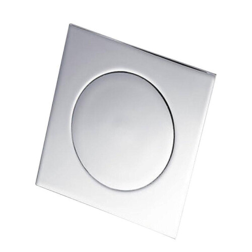 (Chrome) Bouncing Floor Drain for Pop Up Foot Brass Chrome Anti-odor Bath Square Drains