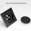 (Chrome) Bouncing Floor Drain for Pop Up Foot Brass Chrome Anti-odor Bath Square Drains 5