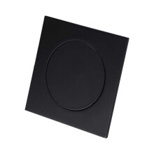 (Black) Bouncing Floor Drain for Pop Up Foot Brass Chrome Anti-odor Bath Square Drains