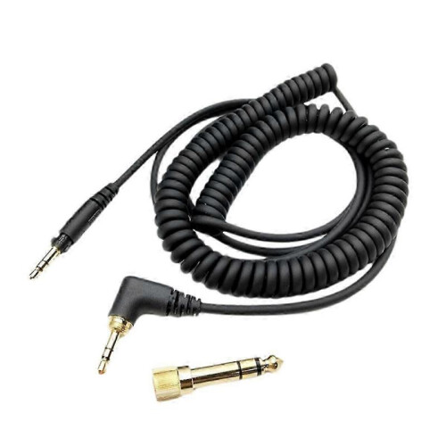 Spring Headphone Cable for Technics EAH-DJ1200 Headset Cable