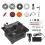 (UK Plug, Black) 100W Multi-Functional Table Saw Mini Desktop Electric Saw Cutter Speed & Angle Adjustable 16MM Cutti 2