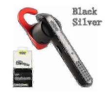 Original Stealth Talk 45 Bluetooth Headset Wireless Business Headset HD Voice Stereo Call Music Noise Cancelling - Silver