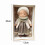 (K) Waldorf Doll Handmade, Handmade Waldorf Doll, Vintage Crocheted Doll 3
