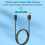 RS4/RS4 Plus Smart Band Ladekabel 1 m USB Schwarz 10