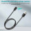 RS4/RS4 Plus Smart Band Ladekabel 1 m USB Schwarz 12