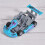 1:32 Scale Alloy Car Model High Go Kart Racing Car 4