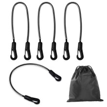 Belly Strap Replacement for Horse Blanket, 21 Inch Adjustable Elastic Leg Straps, Heavy Duty Clip for Outdoor and Home Use