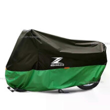 (L for 180cm, black) Applies toMotorcycle Cover Universal Outdoor Waterproof Dustproof UV Protector Rain Covers for Kawasaki Z650 Z 650 Ninja 650