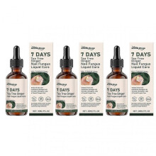 (3pcs) 1-3x 7 Days Teas Tree Ginger Nailfungus Treatments Nourishing Strengthening Nails Liquid for Healthier Growth