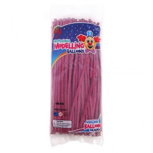 (Rose Red) 100Pcs Magic Balloons Long Latex Balloon Multifunction Supplies Household