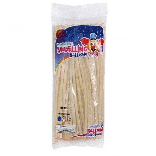 (Clear) 100Pcs Magic Balloons Long Latex Balloon Multifunction Supplies Household