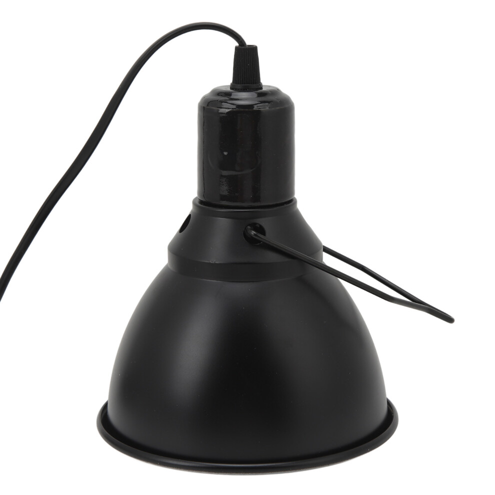Reptile Light Fixture with E27 Socket, Ceramic Aluminum, 120V