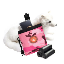 Pet Dog Puppy Pouch Walking Food Snack Bag