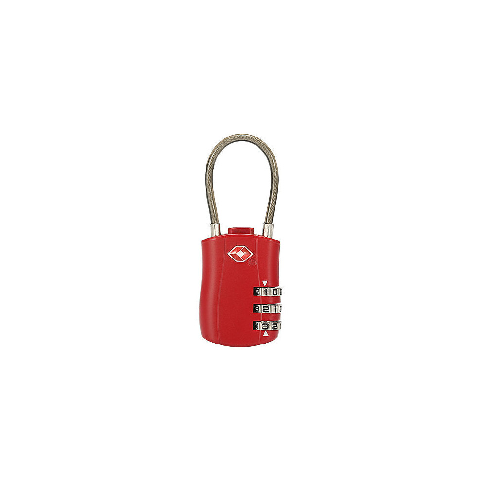 (Red) Travel TSA Luggage Lock 3 Digit Combination Suitcase Locks-image-OPC-PJHCS8C-NEW
