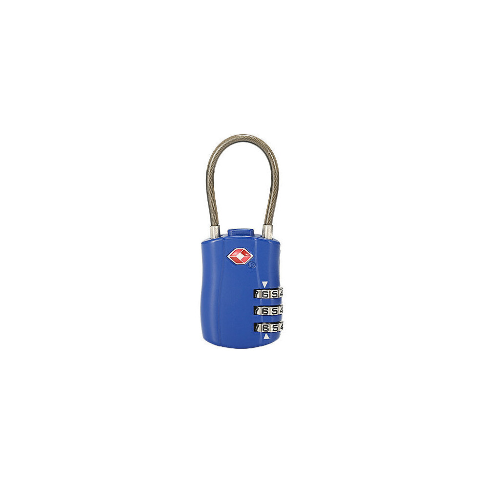 (Blue) Travel TSA Luggage Lock 3 Digit Combination Suitcase Locks-image-OPC-PJHCS8D-NEW