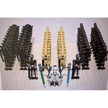 (63pcs) Boys Educational Various Star Wars Battle Droids Soldiers Children Puzzle Building Blocks Doll Toys