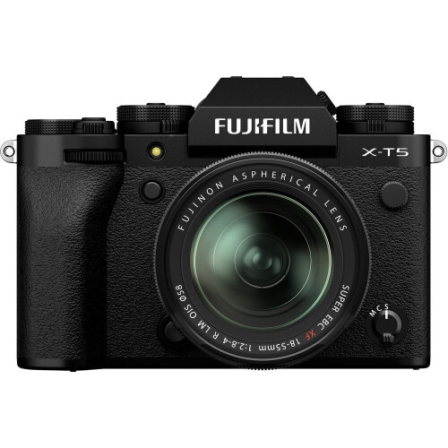 Fujifilm Φωτογραφική μηχανή Fujifilm X-T5 Mirrorless με φακό 18-55mm - Μαύρη