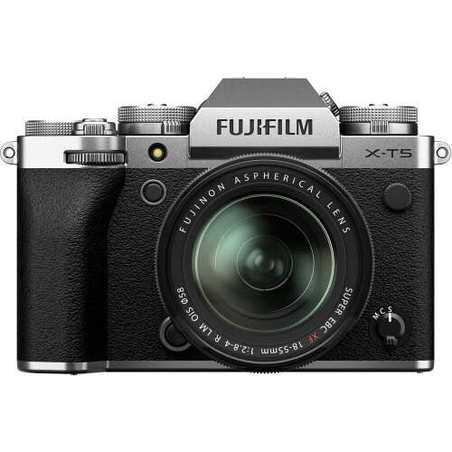 Fujifilm Fujifilm X-T5 Mirrorless φωτογραφική μηχανή με φακό 18-55mm - Ασημί