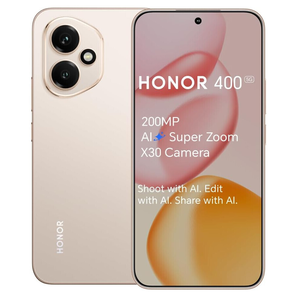 Honor 400 5G Dual + Esim 512Gb (12Gb Ram) Desert Global Gold