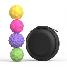 (4 Pack New Color) Silicone Magnetic Balls for Adults Kids Large Silicone Magnets Balls Decompression Toys Present for Kids